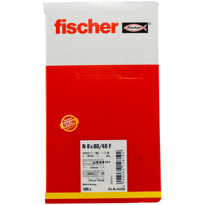 CHEVILLE CLOU NF 8X80/40 UE=100(BOITE) / PRIX DU CENT