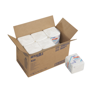 KIM-6034 PP97120001, 12 Pack, viertelgef. ws, 310x320mm, 912 Tücher