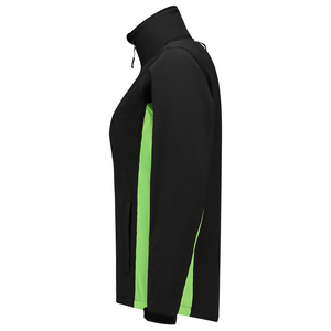 TRICORP SOFTSHELL DAME 402008 ZWART/LIME MT S