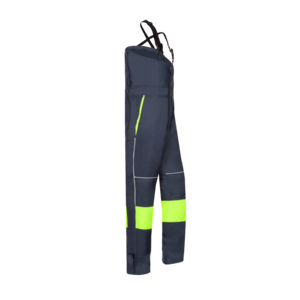 COTTE BRETELLES FRIGORISTE T2XL ARBUS JAUNE FLUO/MARINE