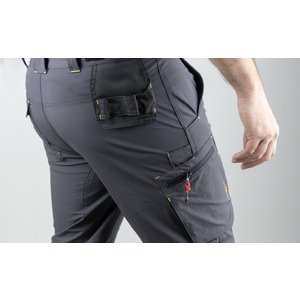 PANTALON STRETCH 4 WAY T50 GRIS NUIT HOMME