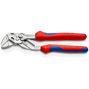 PINCE CLE MACHOIRE PARAL. 180MM ( UE 1) NICKEL ISOL.