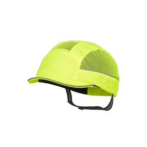 CASQUETTE AIR STREAM JAUNE FLUO VISIERE 3CM