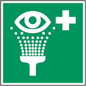 SEGNALETICA DI SICUREZZA ISO â LAVAOCCHI DI EMERGENZA 815555 PIC E011-400X400-PE-CRD/1