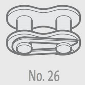 RENOLD SLUITSCHAKEL 10B-2 SD No.26 ( SLUITVEER )