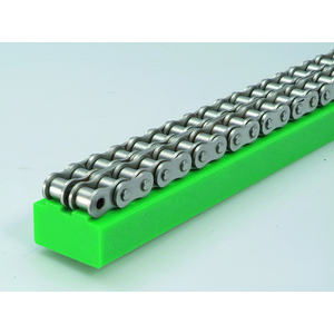 896146-PROFILO GUIDACATENA PE1000 L=2000MM. 10X25 VERDE (06B2) BT0.2A10-2000