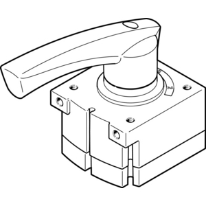 DISTRIBUTEUR A POIGNEE VHE R-H-B4 43E-B-N12