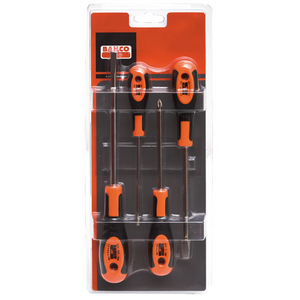 BAHCO SCHROEVENDRAAIERSET BASIC 4D 602-4-LA (PK=4ST)