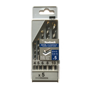 SET 5 PUNTE PER CALCESTRUZZO SUPER-PRO 866782