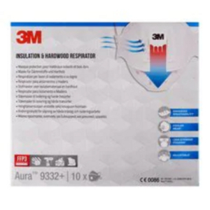 3M AURA 9332+ FFP3 VENTIEL (PK=10ST)