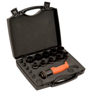 ASSORTIMENTO FUSTELLE TESTE INTERCAMBIABILI 400.003.030