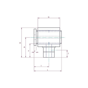 BRAS OSCILLANT OM6-L FILETAGE GAUCHE