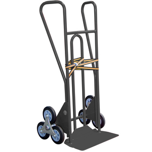 DIABLE ESCALIER 250KG BAVETTE FIXE POIGNEES FERMEES