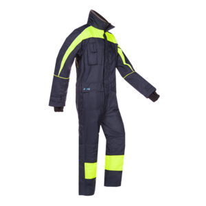 COMBINAISON FRIGORISTE T2XL OLMET JAUNE FLUO/MARINE