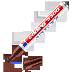 EDDING PERMANENT MARKER BEITELPUNT 3300 BRUIN 007
