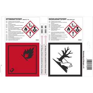 9975880020 Haftetiketten A4-Bogen) Otto-Dieselkra