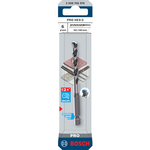 BOSCH BETONBOOR PRO HEX-5, 6X50X100 MM 2608706976