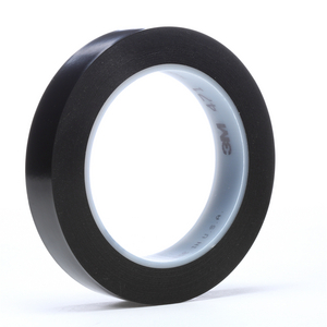 471 NASTRO ADESIVO VINILICO DI COLORE NERO SPESSORE 0,1M 25 X 33 7000047458