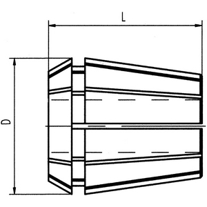 9316550040 Spannzange D6499B ER25 15-14mm Fortis
