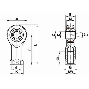 FLURO GISW 12 ICR STANGKOP RVS