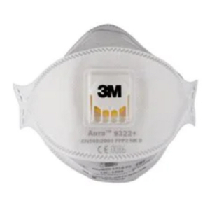 3M STOFMASKER AURA 9322+ FFP2 VENTIEL (PK=10ST)