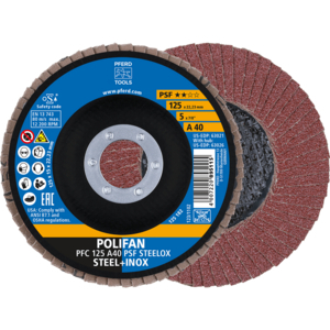 PFERD LAMELLENSCHIJF PFC 125 A 40 PSF CONISCH