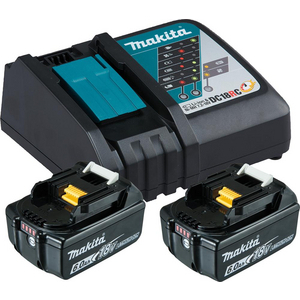 01790631, 8110100115, 199480-6 Power Source Kit 2x18,0V 6,0 Ah Ladegerät DC18RC Karton