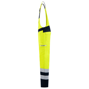 TRICORP AMK. OVERALL MULTINORM 753011 FLUO GE/INKT BL MT 46