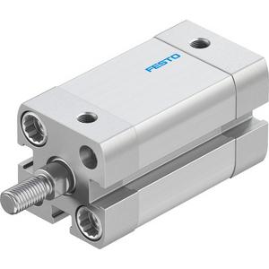 VERIN COMPACT ISO D16 C20 MAGNETIQUE TIGE FILETE