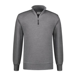 SANTINO ZIPSWEATER ROSWELL DONKER GRIJS MT S