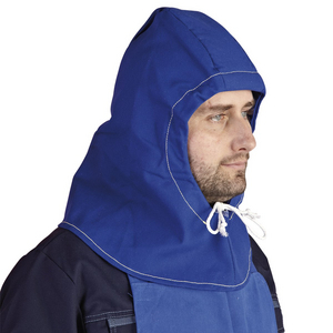 CAGOULE TOILE IGNIFUGE CAG/LORM CORDON SERRAGE+RENFORT MOUSSE