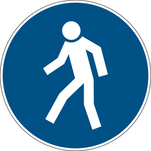 BRADY PICTOGRAM POLYPROP 252116