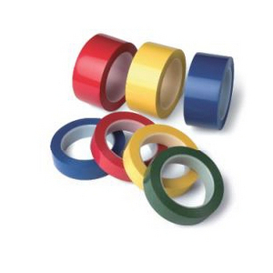 ROULEAU ADHESIF VINYLE BLEU 2.5CMX33M