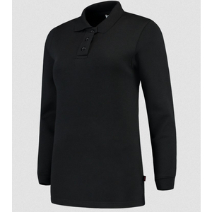 FACTA CONSTR TRICORP POLOSWEATER DAME 301007 ZWART MT 3XL