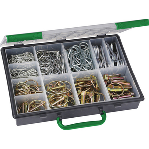 Beta pins and clips set Type Galvanized steel (x200)
