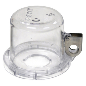 DISPOSITIVO DI LOCKOUT A PULSANTE TRASPARENTE DA 22 MM CON CALOTTA STANDARD 139795 22MM CLEAR PUSH BUTTON LO W/ STD COVER