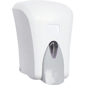 DISTRIBUTEUR SAVON/SHA 1L MANUEL ABS BLANC PAS POUR GHA