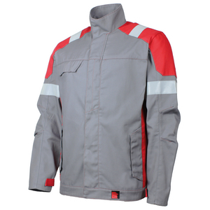 BLOUSON FLASHFIT GRIS ROUGET1 GAMME FLASHFIT T1