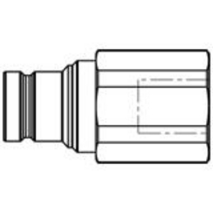 FLATFACED PLUG FEM-502-8FB