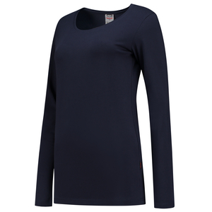 TRICORP T-SHIRT DAME LANGE MOUW 101010 MARINE MT S