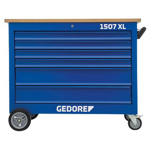 GEDORE VERRIJDBARE WERKBANK + GEREEDSCHAPSET NFZ, 302-DLG.