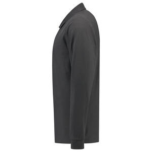 TRICORP POLOSHIRT LANGE MOUW 201009 DONKER GRIJS MT XS