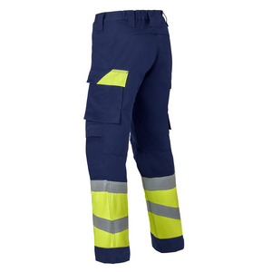 HAVEP WERKBROEK MULTI PROT. 80567469 MARINE/FLUO GEEL MT 50