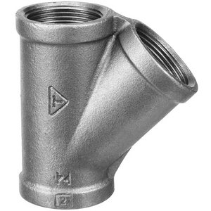 RACCORD BP25 FONTE NOIRE TE AVEC PIED A 45 DEGRES F3/4