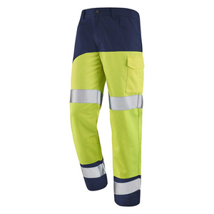 PANTALON FLUO SAFE XP JAUNE FLUO / MARINE TAILLE 2