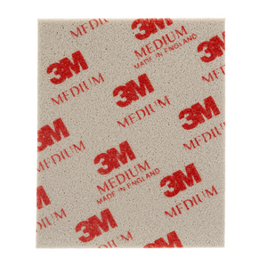 PANNO SPUGNA ABRASIVO , 115 MM X 140 MM, GRANA MEDIA, 03808 7000043357