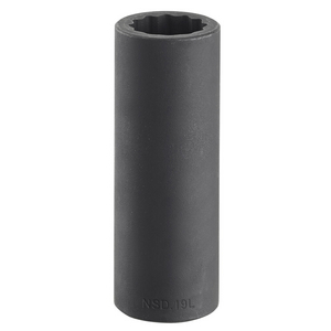 1/2 DRIVE LONG 12 P IMPACT SOCKET 24MM NSD.24L