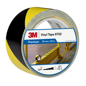 5702 NASTRO ADESIVO VINILICO DI COLORE GIALLO/NERO 50 X 33 7100260282