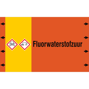 BRADY LEIDINGMERKER 340X210 FLUORWATERSTOFZUUR