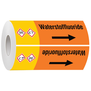 BRADY LEIDINGMERKER 300MM WATERSTOFFLUORIDE (ROL=30M)